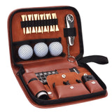 Jiskan Golf Gifts for Men and Women, Golf Accessories Set with Hi-End Case, Golf Balls, Rangefinder & Lots More.