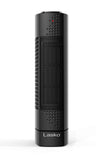 Lasko Oscillating Ceramic Slim Tower Desktop Space Heater for Home with Thermostat and 2 Speeds, 14 Inches, Black, 1500W, CT14101