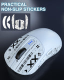 12000 DPI Rechargeable Wireless Mouse with 6 Programmable Buttons, Ergonomic Computer Mouse for Laptop