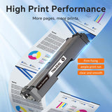 TN635XL TN635 Toner TN635XLBK TN635XLC TN635XLM TN635XLY High Yield Toner Cartridge Replacement for Brother HL-L8430CDW L8430CDWT L8570CDW MFC-L8730CDW L8930CDW L8970CDW EX575(4 Pack)