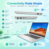 HP 17 Business Laptop, 17.3" HD+ Touchscreen, Intel 10-Core i5-1334U(Up to 4.6GHz), 16 GB RAM, 1 TB SSD, Numeric Keypad, Fingerprint Reader, Wi-Fi 6, Windows 11 Pro, Natural Silver, w/Accessories