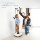 Digital Medical Scale,Professional Height and Weight Physicians Scale for Hospital, School, Beauty Salon.Measuring Range: 0.44 lbs - 440 lbs,2.3 ft - 5.8 ft.