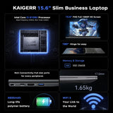 KAIGERR Laptop, 2026 New Laptop Computer with Intel i3 8109U Processor(Up to 3.6GHz), 8GB RAM 256GB SSD(Up to 2TB), 15.6" FHD Display, Windοws 11/Student/Business Laptop, HDMI, USB3.2, Type-C