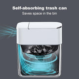 MOPUP Bathroom Trash Can, Automatic Bagging Garbage Can