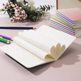 Ddaowanx Small Lined Notepads, Bulk Cute Mini Journals,3.5 x 5.5 Inches,72 Pages, Pocket Notebooks Set Colorful Cover Notebooks for Kids, Party Favors (60)