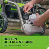 Greenworks 3000 PSI (2.0 GPM Max) Brushless Electric Pressure Washer