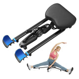 MERACH Split Machine, Stretching Equipment for Flexibility, 180° Leg Stretcher with 6-Level Length Adjustment & Comfortable Pad, Home Stretch Machine for Dance, Gymnastics, 300lbs Capacity (Black)