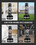 Standing Punching Bag for Adults Teens, 70" Heavy Punching Bag with Stand, Heavy Bag Inflatable Kick Boxing Bag Training Equipment Bags for Training MMA Muay Thai Fitness YORWHIN