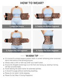 SHAPELLX Waist Trainer for Women Lower Belly Fat Workout Waisted Trainers Faja Velcro Waist Cincher Waist Trimmer Corset