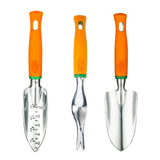 Garden Tool Set, 12 Piece Aluminum Hand Tool Kit, Garden Canvas Apron with Storage Pocket, Outdoor Tool