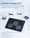 havit HV-F2056 Laptop Cooling Pad for 15.6-17 Inch Laptops, Black