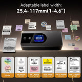 Phomemo AirPrint Touchscreen Thermal Label Printer with Label Holder