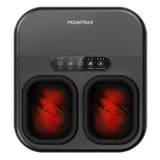 MOUNTRAX Foot Massager with Heating, Compression, Deep Shiatsu Kneading Electric for Plantar Fasciitis, Neuropathy, Improve Circulation and Pain Relief for Father and Mother's Day Gifts