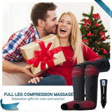 Air Compression Leg & Foot Massager with Heat – Relief for Circulation, Fatigue & Tension – Relaxing Gifts for Dad, Mom, Men & Women – Ideal for Father’s Day, Mother’s Day, Christmas & Birthdays