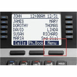 Corded Base Station with 4-Lines Expandable with Up to 10 Compatible Panasonic Business Phones Wirelessly - KX-TGW420B (Black) Panasonic