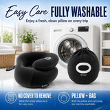 BCOZZY Neck Brace Pillow - Patented Relief for Neck Pain and Supportive Sleep-Soft, Washable, and Adjustable for Comfortable Resting. Gray Large