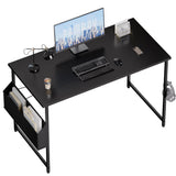 Pamray 47 Inch Computer Desk for Small Spaces with Storage Bag, Home Office Work Desk