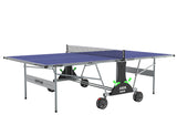 KETTLER Sport Axos Outdoor Table Tennis Table Bundle with Rackets and Balls