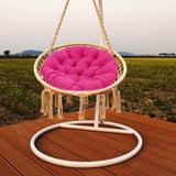 PYmijimy Padded Seat Cushion Stylish Hanging Basket Chair Cushion for Bedroom Outdoor