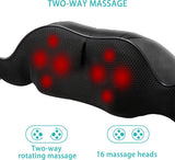 Back and Neck Massager, Back Massager Deep Tissue Kneading Massager Neck and Shoulder Massager with Heat AERLANG