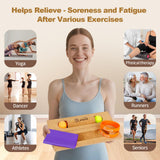 QYRCXX Balance Board - Foot Balance Board & Ankle Rehab Equipment - Professional Slackboard Balance Trainer - Heavy Duty Ankle Strengthener Supports 440 lbs