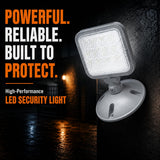 LED ENERGY PLUS Remote Outdoor Emergency Light Head – Single Head LED Lamp, Weatherproof Emergency Exit Lighting – 3.6V OR 9.6V Volts, 1.7 Watts (12 Pack)