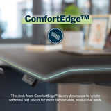 Vari ComfortEdge Electric Standing Desk – 60x30 – Black/Slate