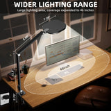 2 Packs Video Conference Light for Computer, Webcam, Video Recording