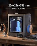 ELEGOO Centauri Carbon CoreXY 500mm/s High Speed Printing with Auto Calibration3D Printer, CoreXY 500mm/s High Speed Printing with Auto Calibration, 320°C Nozzle and Built-in Camera, Ready to Print Out of the Box, 256x256x256mm Printing Size