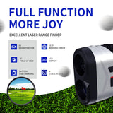 SG SURGOAL Laser Rangefinder 6X LCD Display Laser Range Finder with Slope for Golfing & Hunting Built-in Battery USB Charging