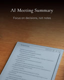 iflytek AINOTE 2 AI Digital Notebook with Gray Case, 10.65" E Ink Tablet with AI Assistant, AI Meeting Notes & Summary, Voice-to-Text, Handwriting Recognition, Ultra-Thin 4.2mm Design