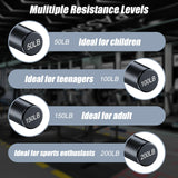 ZEAGUS Grip Strength Trainer 4 Pack,50LB-200LB Metal Hand Grip Strengthener,Non-Slip Heavy-Duty Forearm Exerciser,Hand Gripper for Muscle Building and Hand Rehabilitation Exercising ZEAGUS