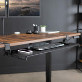 VIVO Black Extra Large Clamp-on 34 x 11 in Keyboard Tray, MOUNT-KB15EB
