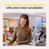 Jabra Evolve2 65 Flex Wireless Stereo Headset with Hybrid ANC, Black