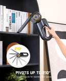 Ultra Deluxe Handheld Vacuum Cordless, 17kPa Suction Power, Charging Base, Pivot Nozzle, Up to 35 Mins Runtime Fanttik