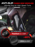 TESFEEL Real 3K Carbon Fiber Steering Wheel for Ford Mustang 2015-2017