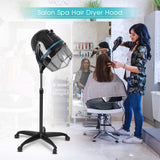 Professional 1000W Adjustable Hair Bonnet Dryer with Rolling Wheels Stand for Home Beauty Salon Equipment