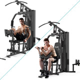 Home Gym SCM-1148L&5003 148LB Multifunctional Full Body Home Gym Equipment for Home Workout Equipment Exercise Equipment Fitness Equipment SincMill