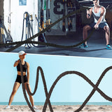 1.26 inch Battle Rope for Home Gym Workout - Battle Ropes for Exercise Brobantle