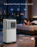 16000 BTU Portable Air Conditioners for Large Room up to 730 sq.ft 5-in-1 Smart AC Unit with WiFi APP/Remote Control, Fast Cooling, Dehumidifier, Quiet Sleep Mode, Window Kit Included