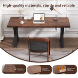 Modern Simple Design Executive Real Wood Computer Desk for Home Office, Bedroom & Living Room