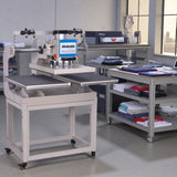16x24 Dual Heat Press Machine: Double Platen Pneumatic Professional Sliding Transfer Digital Sublimation Printing Machine