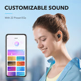 True Wireless Earbuds, Bluetooth 5.3, App, Customized Sound, 28H Long Playtime, Water-Resistant, 2 Mics Soundcore