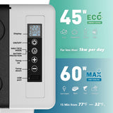 EUHOMY 12 Volt Refrigerator, 26QT(25L) Compressor Electric Cooler APP Control, Car Fridge -4℉~68℉, Portable Refrigerator 12/24V DC 110-240V AC, Portable Freezer for Camping, Travel, Boat