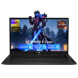 NIMO 17.3" Gaming Laptop, AMD Ryzen 9 8945HS (8C/16T, Up to 5.2GHz), 64GB DDR5 RAM 1TB SSD, Radeon 780M Graphics, 100W PD Fast Charge, Fingerprint, AI-Powered Business & Gaming PC, Win 11