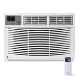 Towallmark 8,000 Btu Window Air Conditioner, Cools Up to 350 Sq. Ft with Cooling, 3 Fan Speed, Window-Mounted Room Ac Window Unit with Remote, Easy Install Kit for Home