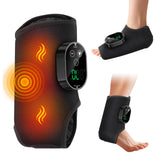Cordless Neuropathy Foot Massager, Ankle Massager for Pain Relief, Ankle Heating Pad Plantar Fasciitis Relief, Black