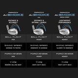 Callaway Golf Paradym AI Smoke HL Iron Set (Left Hand, 6-PW,AW, Graphite, Regular) Callaway