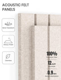 Fluxynara Felt Bulletin Board & Cork Board Alternative 48'' x 36''