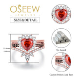 Oseew 2027 Senior Graduation Gift Ring for Women High School (Rose Gold)